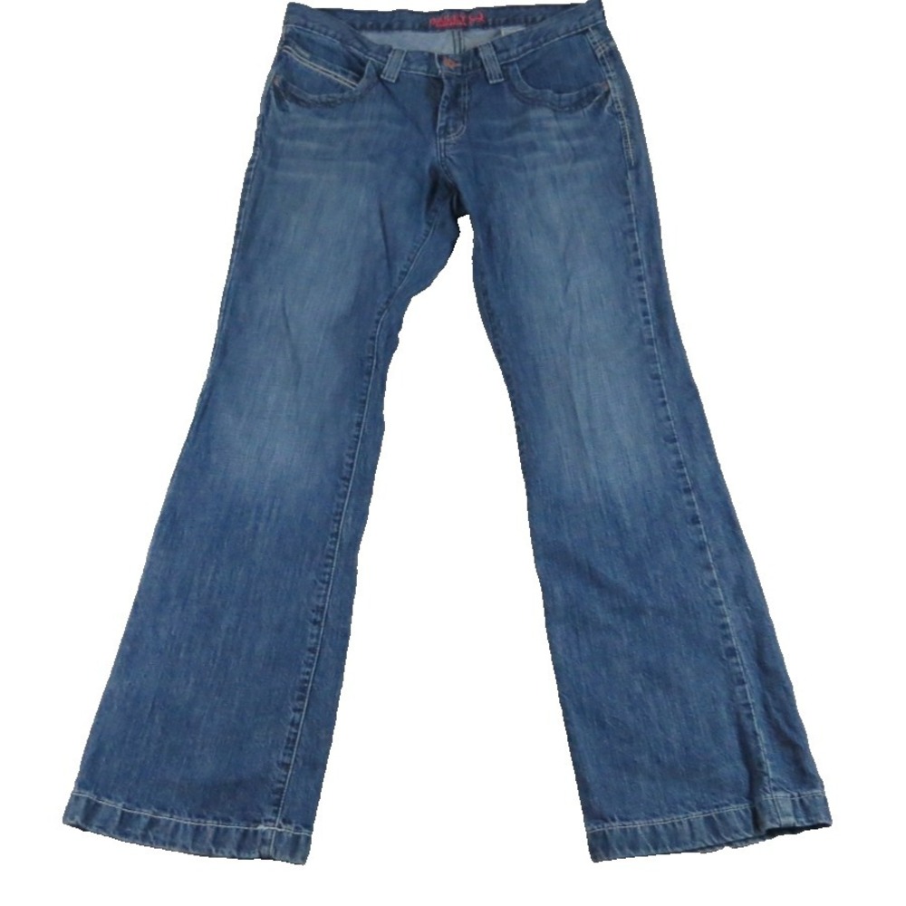 Cinch Bailey Bootcut Jeans Womens 29/7 L Blue Denim Relaxed Western Cowgirl EUC